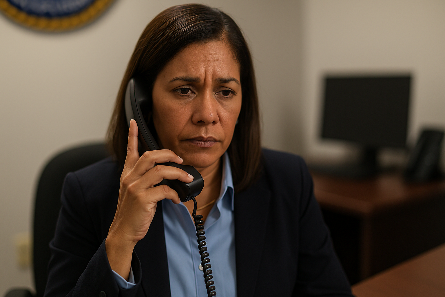 Mujer realizando una llamada para denunciar un caso de maltrato animal en Puerto Rico – LexGO