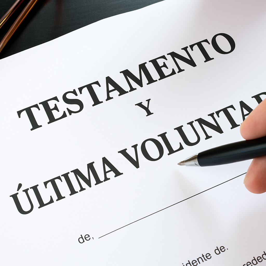 Paquete de Testamento y planificación hereditaria en LexGO